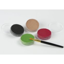 EFA Sminke 4 farver Mariehne ansigtsmaling